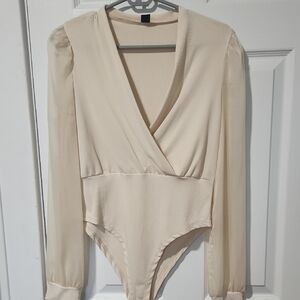 Elegant Cream Bodysuit